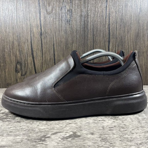 Samuel Hubbard Frequent Traveler Dark Brown Leather Shoes Men’s 9.5 *NO INSOLES* main image 8
